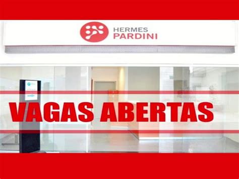 vagas hermes pardini|hermes pardini santa cruz.